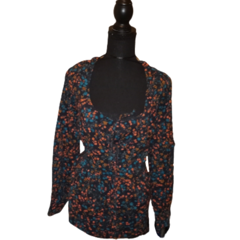 Ava & Viv Women's Floral Blouse PLUS SIZE